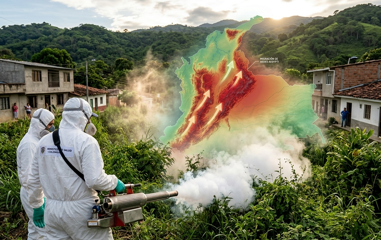 El dengue rompe fronteras climáticas: La alerta urgente de la OPS en la Cumbre One Health para la región andina